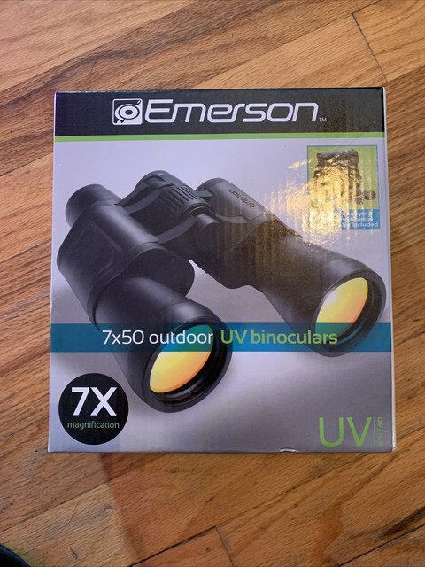 Emerson Binoculars 7x50 Magnification Colored UV OPTICS Glare for sale ...