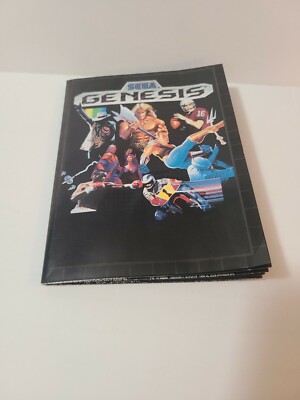 Sega Genesis Visions Poster promo insert 1990 - 16-3/4