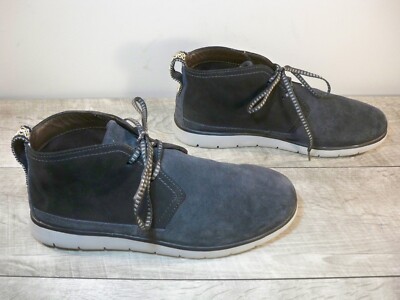 UGG Men\'s Freamon Waterproof Chukka 9.5 Gray Leather Ankle Boots Winter Fit UGG Freamon Mens Waterproof Chukka Gray | Mercari main image 4