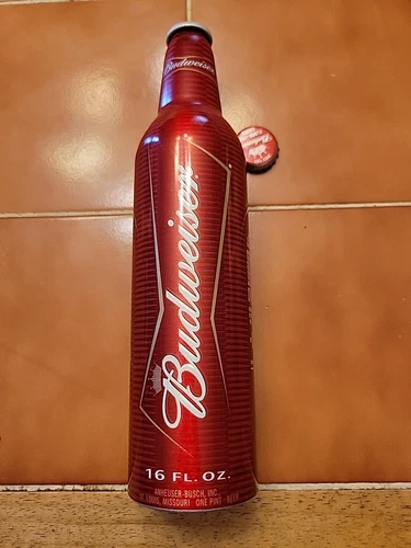 Budweiser 2007 Aluminum Beer Bottle