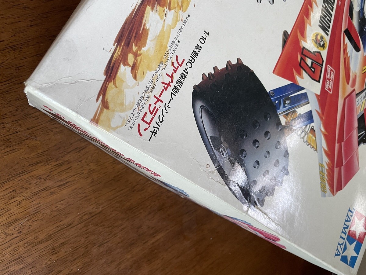 Vintage Tamiya #58078 - Fire Dragon 1/10 Rc Kit 1989 Rare In