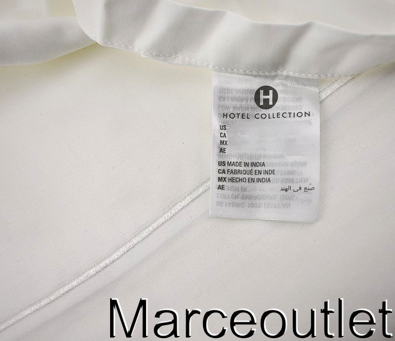 Hotel Collection 525 Thread Count Egyptian Cotton FULL Sheet Set White