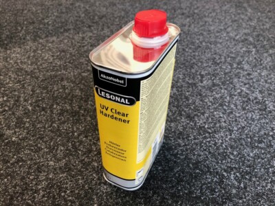 (79,00 /1l) Lesonal 032572 UV Clear Hardener Härter für UV Klarlack 1l