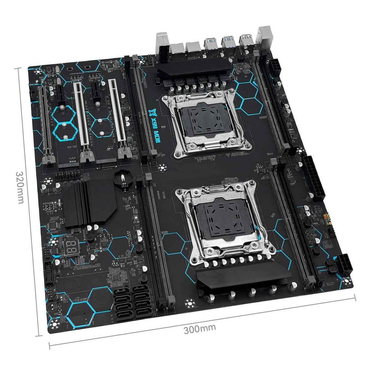 Intel Xeon Mainboard X79 Mainboard Dual Cpu Jingsha X79 Dual CPU