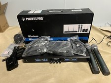 Phenyx Pro 4-Channel Wireless Microphone Syst...