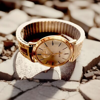 Vintage Jaeger Lecoultre Gold filled watch In Excellent Condition