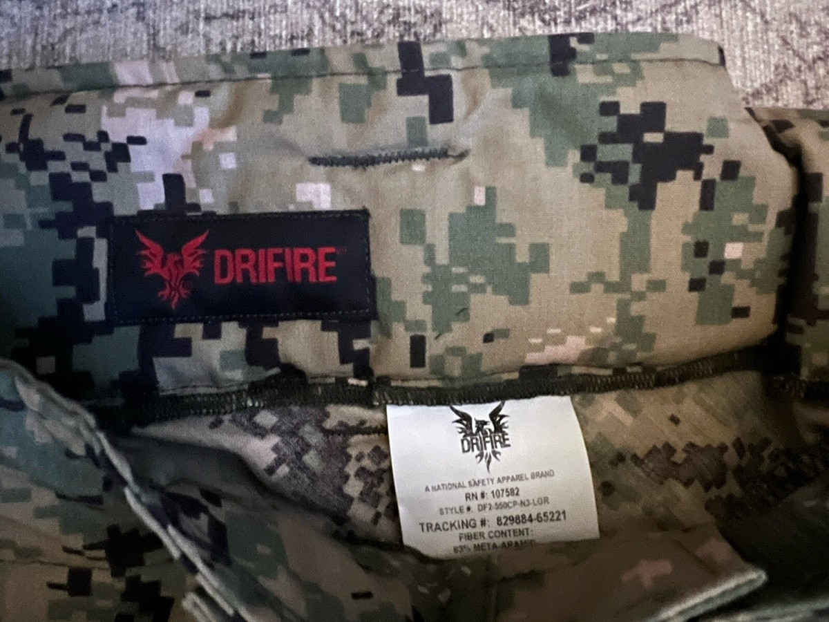 DRIFIRE FORTREX FR Combat Pants Uniform AOR2/Type 3 Men's Size