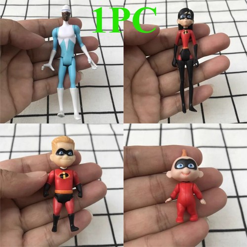 The Incredibles 2 Lucius Best / Dash Parr / Jack-Jack Parr Action Figure Toy 1x