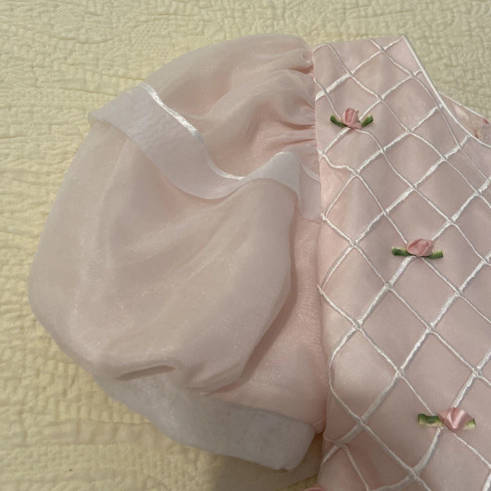 Красивое розовое платье Sylvia Whyte для особых случаев Jacobson размер 7 б/у в отличном состоянии - Изображение 3 из 4