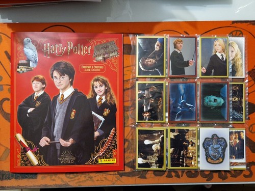 HARRY POTTER 2023 Panini Sticker Collection COMPLETE SET+EMPTY ALBUM 192 STICKER