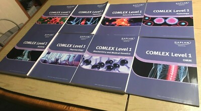 Kaplan Comlex Level 1 2011 Edition Lecture Notes Complete Set Brand New