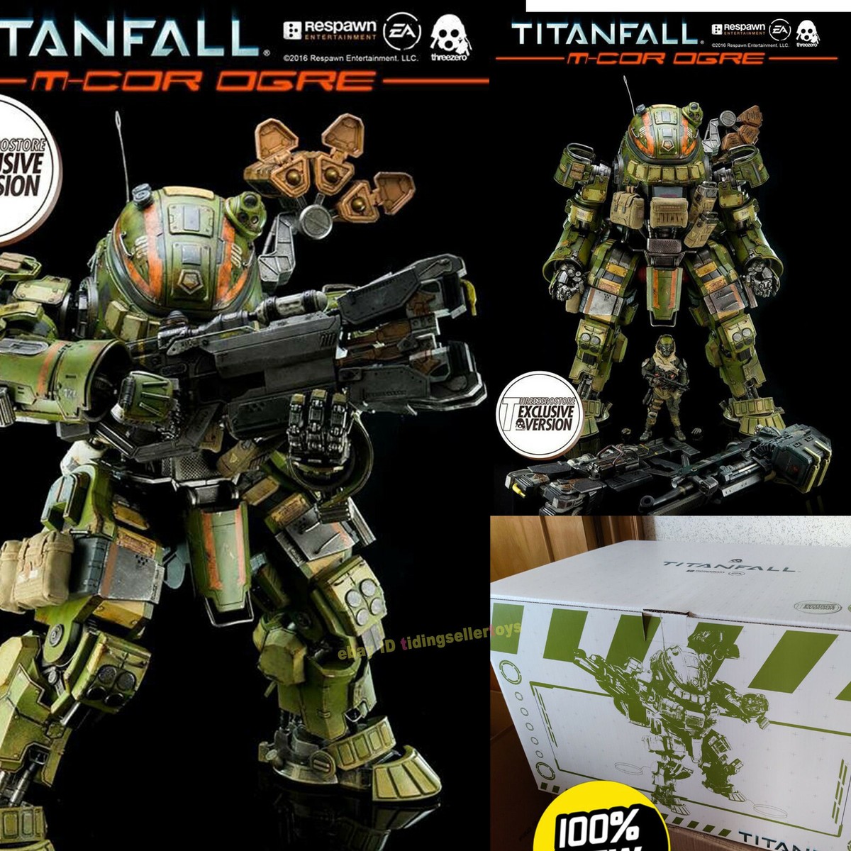 ThreeZero 3A Titanfall M-core Militia 1/12 Action Figure ThreeZero 3A Titanfall M-core Militia 1/12 Action Figure
