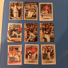 Juan Soto 9 Card Baseball Lot Mets, Yankees, Nationals, Padres 51