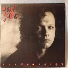 Paul Janz/Electricity/Vinyl, LP, Album/1987/A&M Records🔥FAST,FREE SHIP🔥EX/VG+