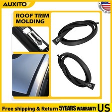 Pair Roof Molding Trim Black Left Right Side For Honda Fit 2009 2010 2011-2014 Pair Roof Molding Trim Black Left Right Side For Honda Fit 2009 2010 2011-2014