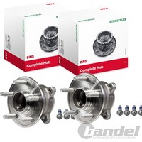 2X FAG RADLAGER-SATZ Hinten Passend FÜR Opel AMPERA-E Astra Links+Rechts | 713