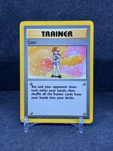 1999 Pokemon Trainer Lass 75/102