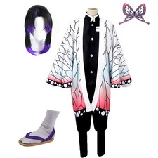 Cosplay Anime Kochou Shinobu Costume Kimono Suit