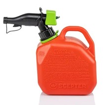 Scepter 1 Gallon Smart Control Gas Can FR1G101 Red Portable Fuel Container