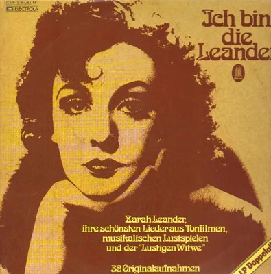 Zarah Leander Ich bin die Leander NEAR MINT Odeon Records 2xVinyl LP