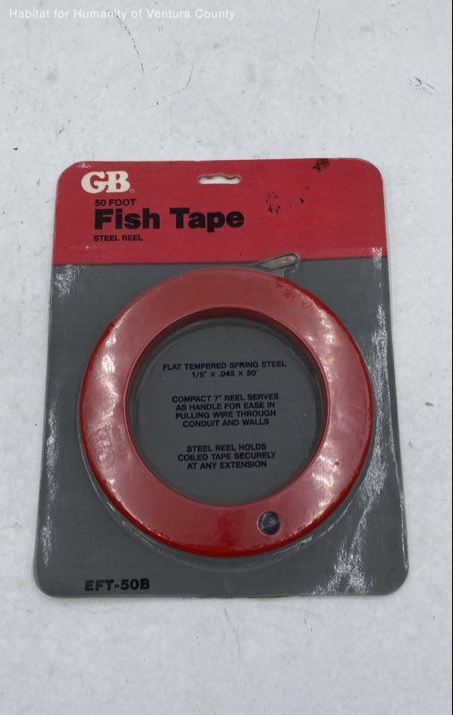 Gardner Bender Eft 50b 50 Foot Tempered Spring Steel Fish Tape