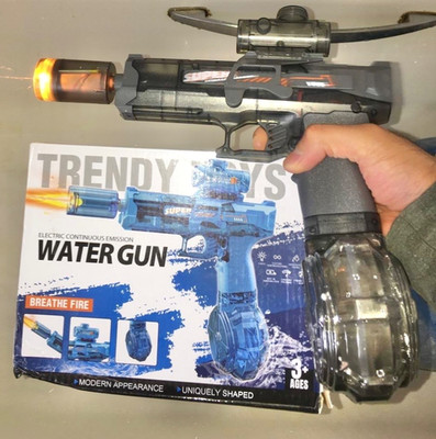 Elektrische Wasserpistole Leistungsstarke Automatische Wasserpistole Strandspielzeug mit Lichteffekten