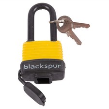 Heavy Duty Padlock Outdoor Weatherproof Long Shackle Padlocks with 2 Keys