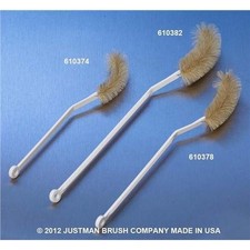 610374 Flask Brush for 250mL Volumetric Flask, White Bristle, 1.375" Diameter...