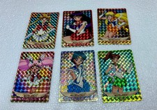 Bandai 1995 SAILOR MOON CARDDASS PART 7 x 36 Regular  6 Prism CARD SET