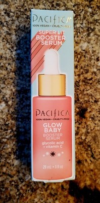 Pacifica Glow Baby Super Lit Booster Serum ~ 1 fl oz ~ Glycolic Acid + Vitamin C