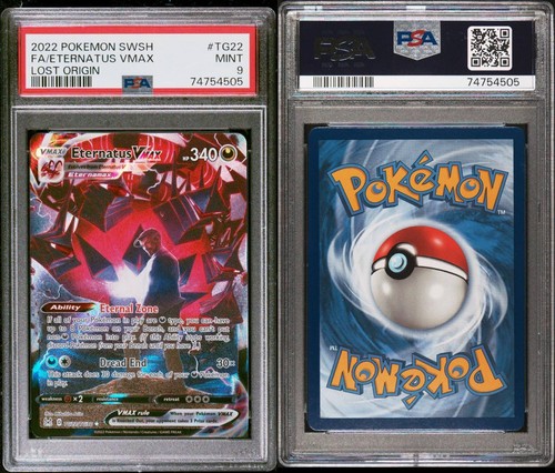 Eternatus VMAX graded PSA 9 for sale on eBay