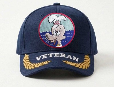 Customized Name Embroidered Hat Uss Cook Apd-130, Veteran Cap, Trucker Hat