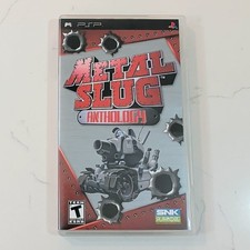 Metal Slug Anthology (Sony PSP, 2007) con manual - probado y funcionando
