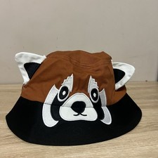 Red Panda Bucket Hat Cap San Diego Zoo Wildlife Alliance Ears Child  s Size