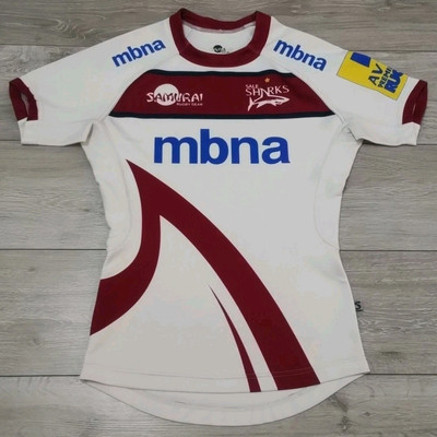Sale Haie Rugby Auswärtstrikot 2014/2015 Samurai Medium Pro Spielertrikot Oberteil A8J