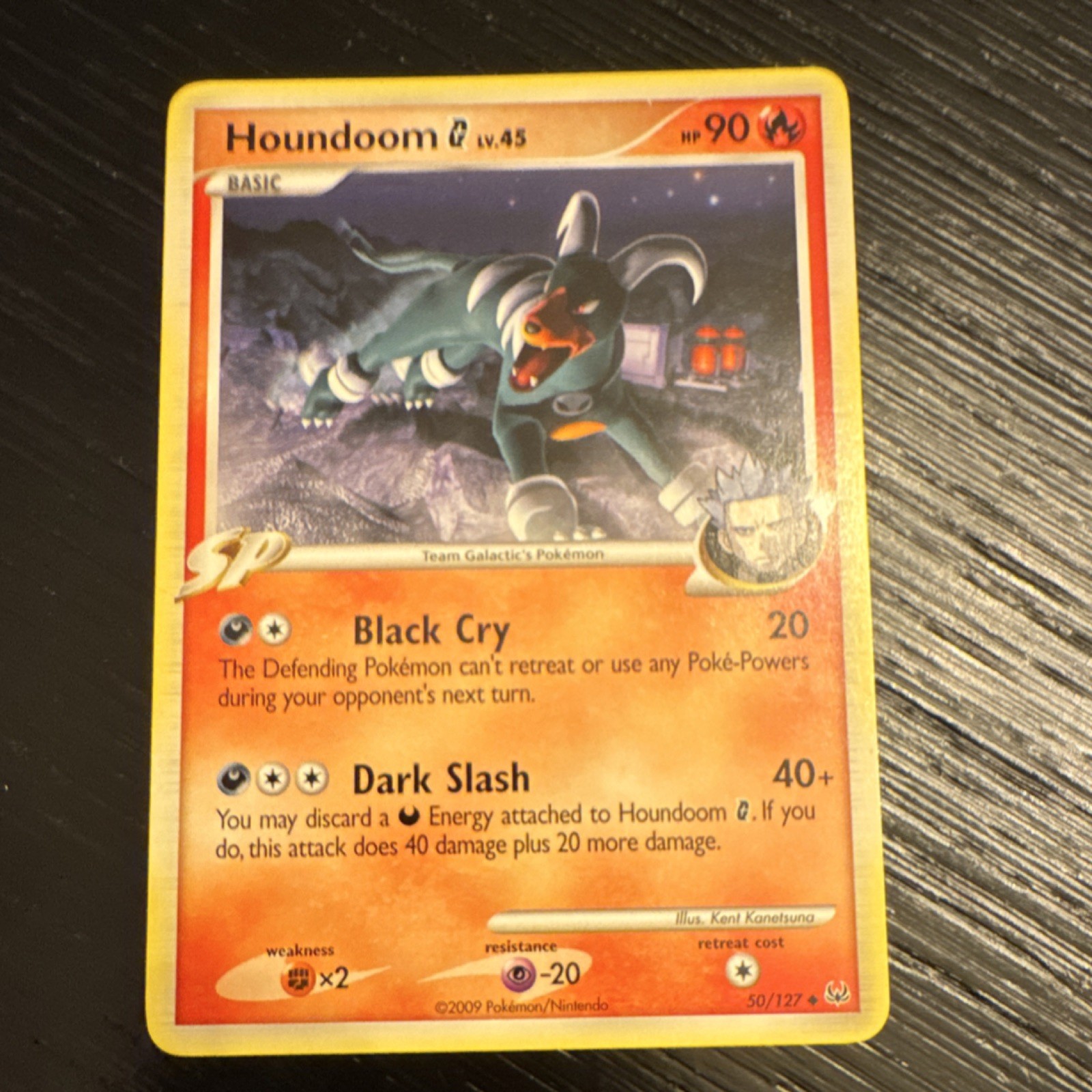 Pokémon TCG Houndoom G Platinum 50/127 Regular Uncommon SP Basic 90HP English