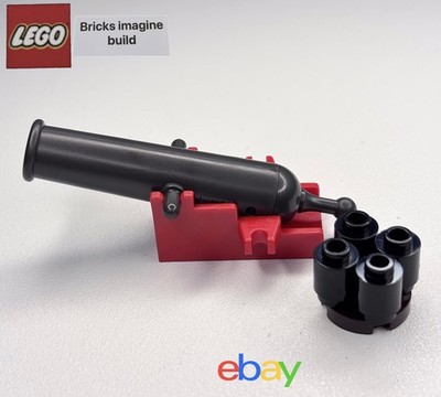 1 x Lego Feuerkanone mit rotem Basiswagen - 29978, 2527 - Modern - Schiff -16A