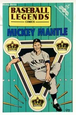 Baseball Legends Comics #4 1992 Revolutionary Comics NM- Comic Book Mickey