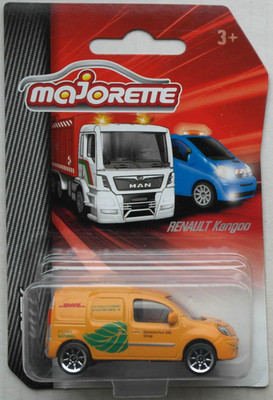 Majorette Renault Kangoo Electric Drive melonengelb Deutsche Post DHL Neu/OVP
