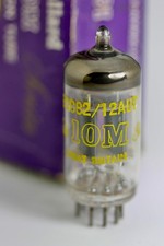 ECC82 12AU7 SINGLE TUBE 1960's MULLARD U.K. MADE RARE 10M MASTER SERIES NOS