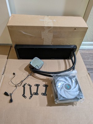 Deepcool ARGB LS720 SE, 3x 120mm, Black, Liquid Cooler. New-Factory Sealed