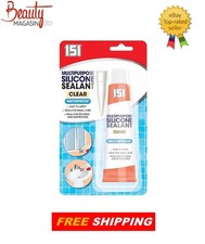 Clear Silicone Sealant 70g Tube Bathroom Shower Kitchen Sealer Waterproof New