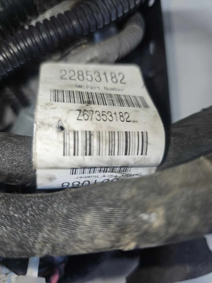 12 13 CHEVY SILVERADO 1500 SIERRA 1500 Wire Harness (engine) 5.3L PN 22899919 - Image 2 of 4