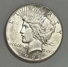 1926-S San Francisco Silver Peace Dollar Brilliant Uncirculated Condition