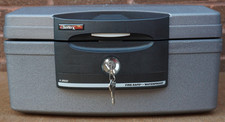 SentrySafe H2100 Dark Grey Fireproof And Waterproof Lockable Safe + 2 Keys