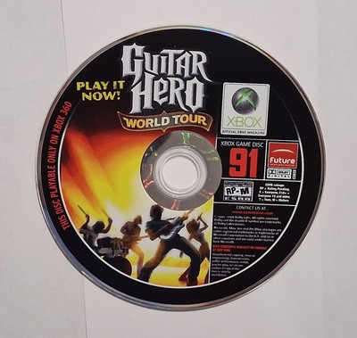 Official Xbox Magazine Xbox 360 Demo Disc #91 Guitar Hero World Tour Tested 