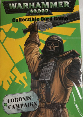 Factory Sealed Warhammer 40K CCG Coronis Campaign Imperial Guard Starter Deck