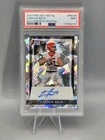 PSA 9 #'d 13/15 (RC) Carson Beck Autograph-Crystal 2024 Pro Set Metal 🔥