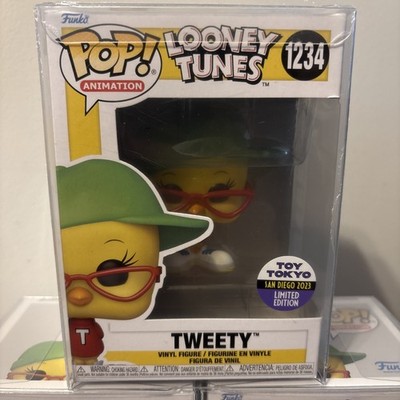 Tweety Toy Tokyo San Diego '23 Looney Tunes Funko Pop Figure In Protector