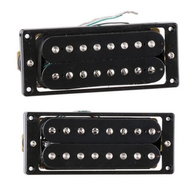 8 String E-Gitarren-Humbucker-Pickup Doppel-Spulen-Hals-Bridge-Pickup-Kit